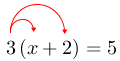 Arrow(arrow(3(x)+2))=5.png