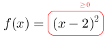 F(x)=redovalboxgeq0((x-2)^2).png